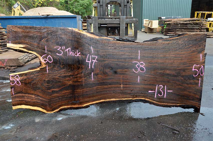 walnut slab